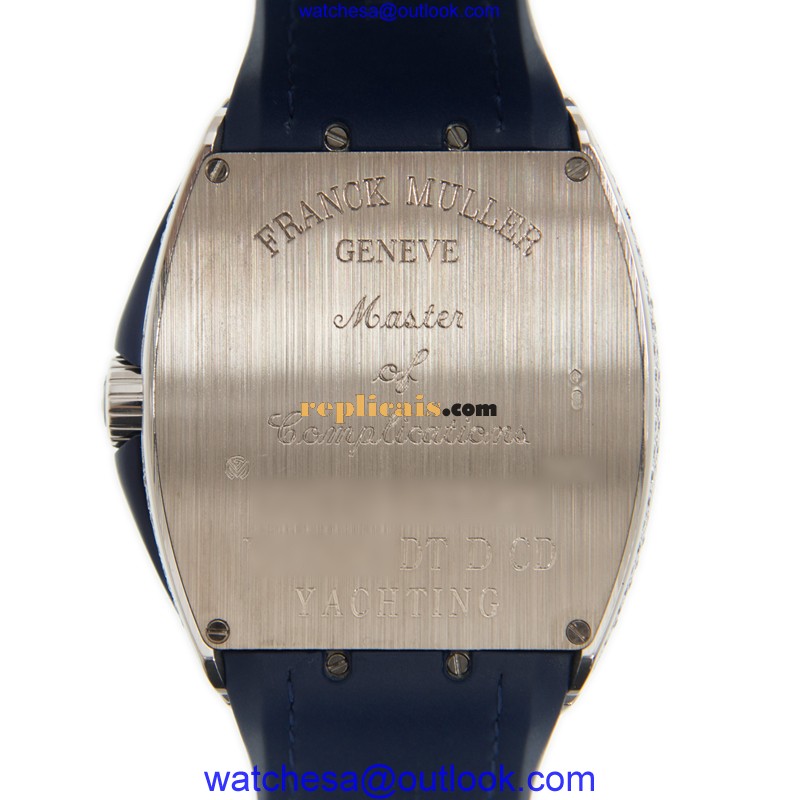 FRANCK MULLER VANGUARD V 45 SC DT D CD YACHTING (OG.BL) 3