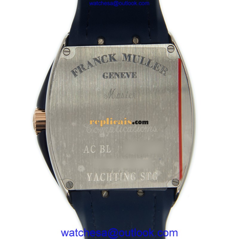 FRANCK MULLER VANGUARD V 45 SC DT YACHTING STG (AC.BL) 3