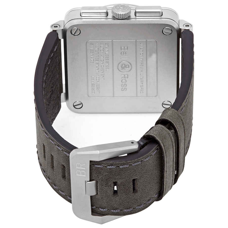 NEW BELL&ROSS BR 03 BR0394-GR-ST/SCA 3