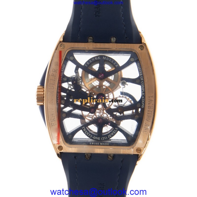 FRANCK MULLER VANGUARD V 41 S6 SQT YACHTING ANC (5N.BL) 3
