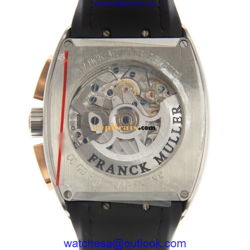 FRANCK MULLER VANGUARD V 45 CC DT GD SQT (AC.BR.NR) 3