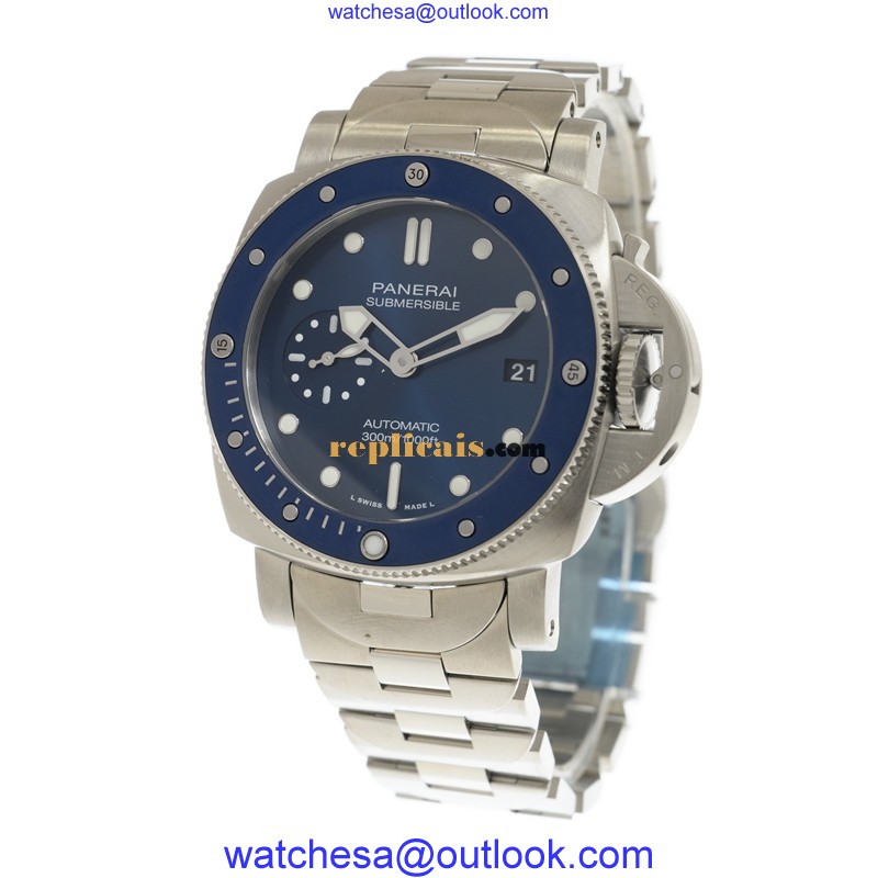 PANERAI SUBMERSIBLE BLU NOTTE PAM01068 3