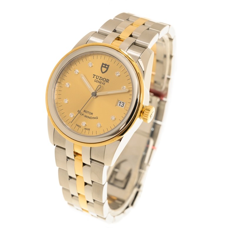 NEW TUDOR GLAMOUR DATE 55003-68053-10DI-CH 3