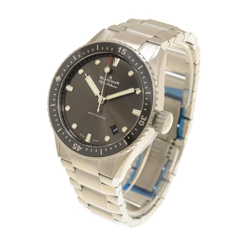 NEW BLANCPAIN FIFTY FATHOMS 5000-1110-71S 3