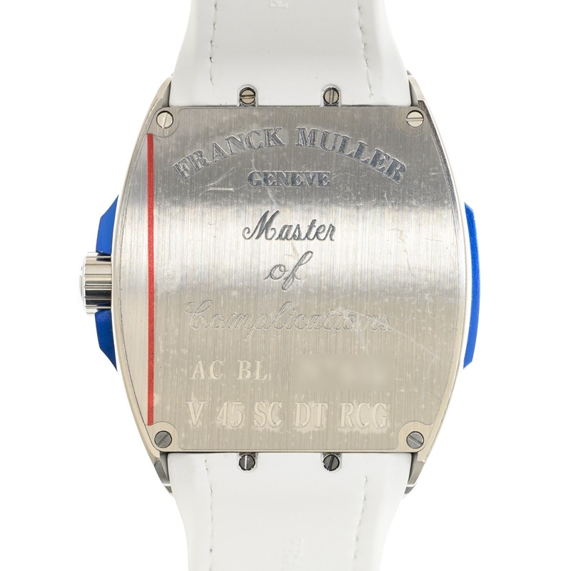 NEW FRANCK MULLER VANGUARD RACING V 45 SC DT RCG AC BL (BLC.BLC.BL) 3