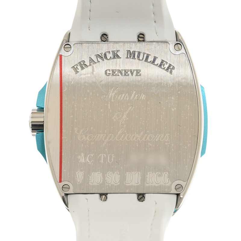 NEW FRANCK MULLER VANGUARD RACING V 45 SC DT RCG AC TU (BLC.BLC.TU) 3