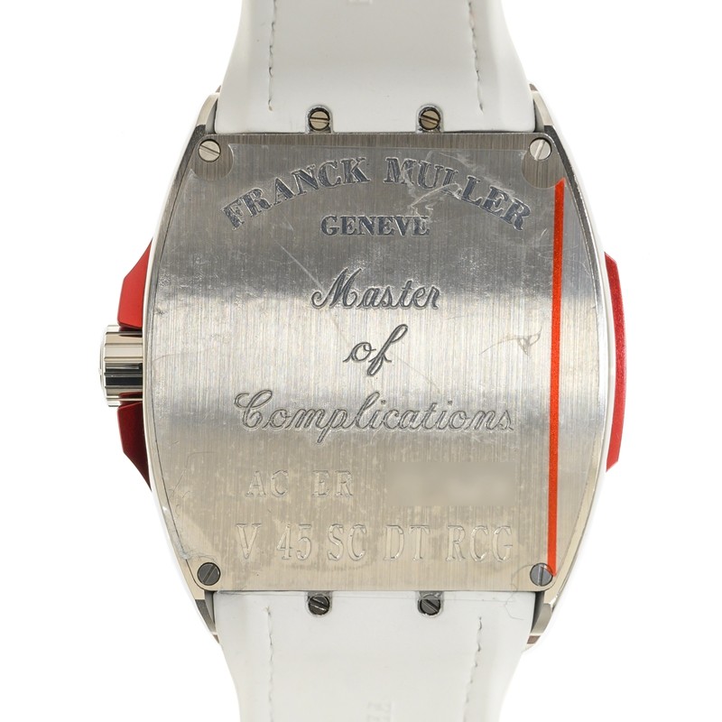 NEW FRANCK MULLER VANGUARD RACING V 45 SC DT RCG AC ER (BLC.BLC.RGE) 3