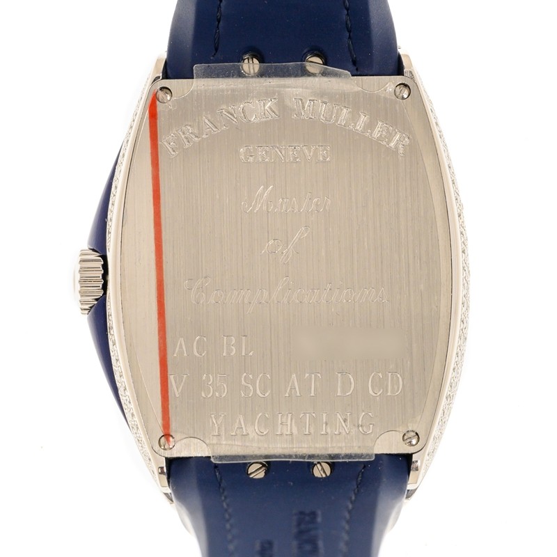 NEW FRANCK MULLER VANGUARD V 35 SC AT D CD YACHTING(AC.BL) 3