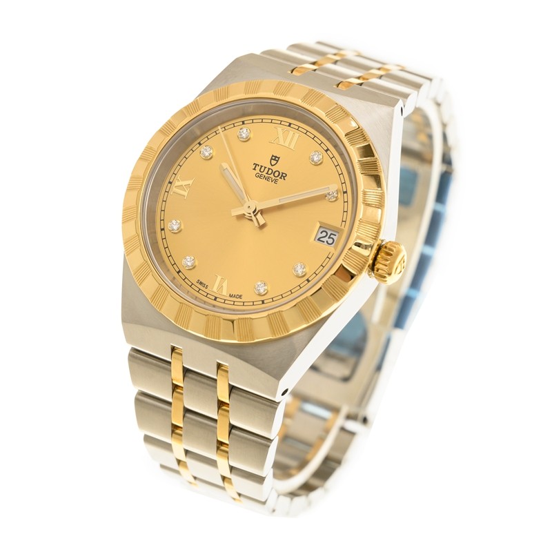NEW TUDOR TUDOR ROYAL 28403GCH-J 3
