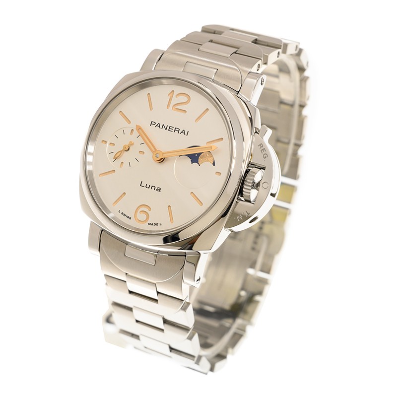 NEW PANERAI LUMINOR DUE LUNA PAM01301 3