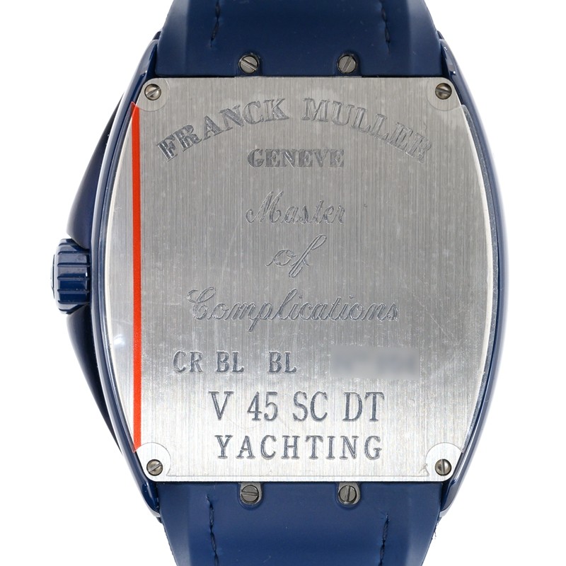 NEW FRANCK MULLER VANGUARD YACHTING V 45 SC DT YACHTING CRBL BL (BL.BL.BL) 3