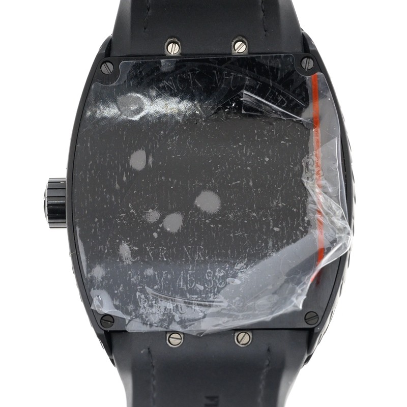 NEW FRANCK MULLER VANGUARD COBRA V 45 SC DT BLACK COBRA ACNR NR (COBRA.NR.BLC.NR) 3