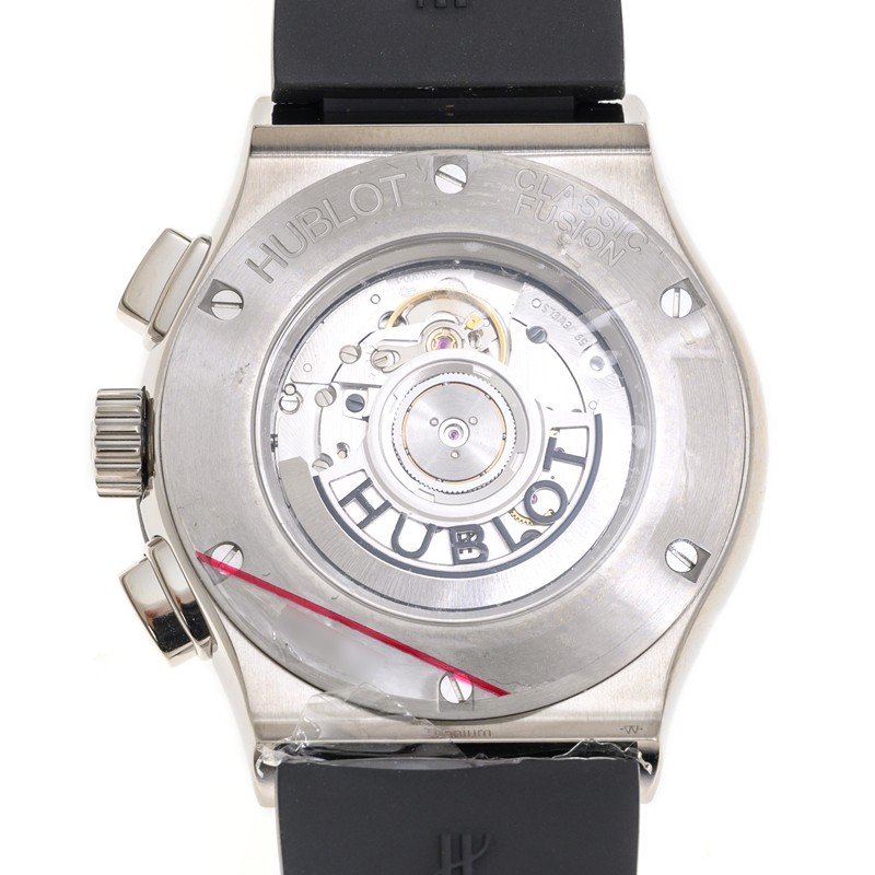 NEW HUBLOT CLASSIC FUSION CHRONOGRAPH TITANIUM 521.NX.2611.RX 3
