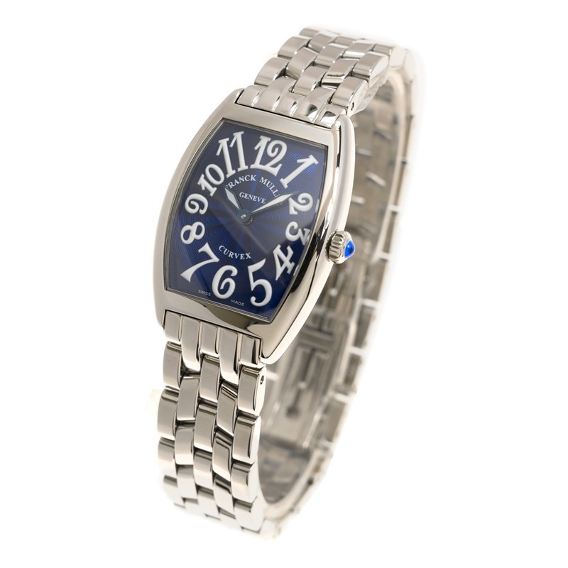 NEW FRANCK MULLER CINTRE CURVEX 1752 B QZ O (AC) - BLUE 3