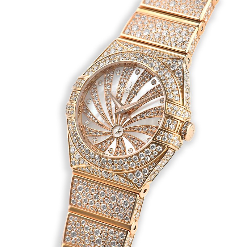 NEW OMEGA CONSTELLATION 123.55.24.60.55.009 3