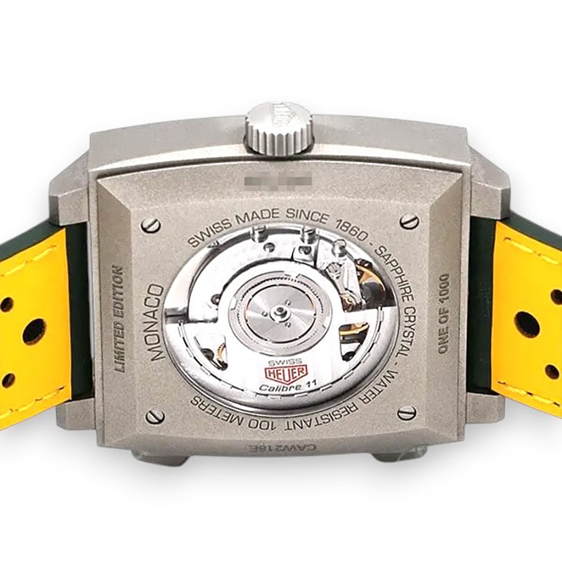 NEW TAG HEUER MONACO CAW218E.FC6565 3