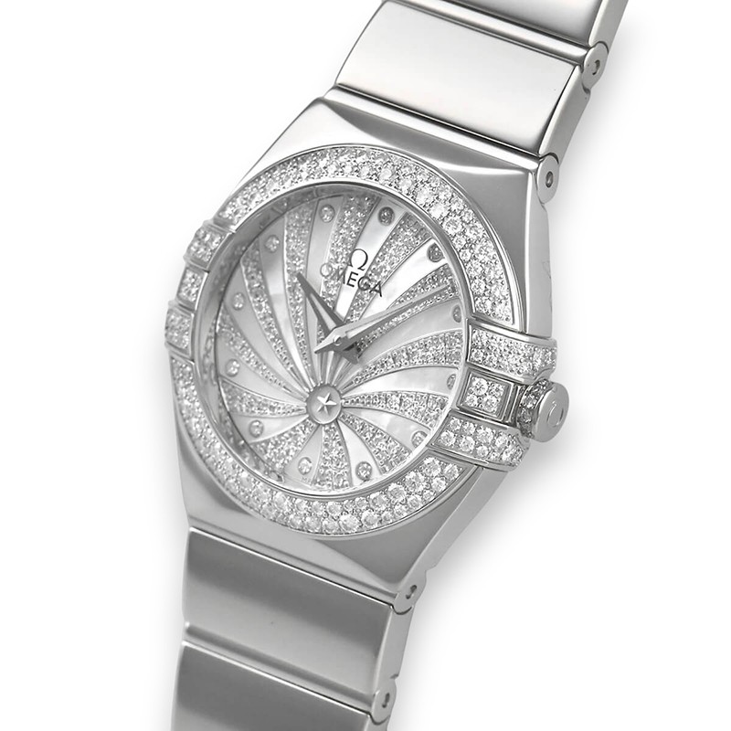 NEW OMEGA CONSTELLATION 123.55.24.60.55.014 3