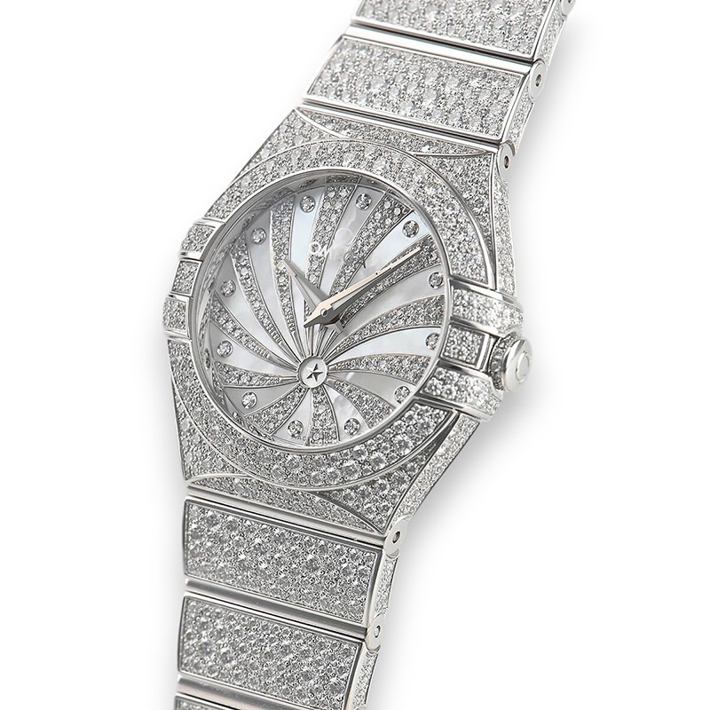NEW OMEGA CONSTELLATION 123.55.27.60.55.010 3