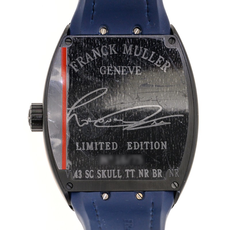 NEW FRANCK MULLER VANGUARD V 43 SC SKULL TT NR BR 3