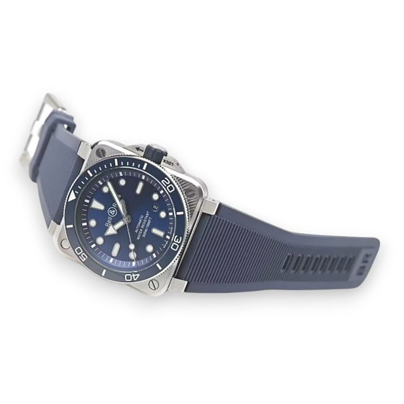 NEW BELL&ROSS BR 03 BR03A-D-BLU-ST/SRB 3