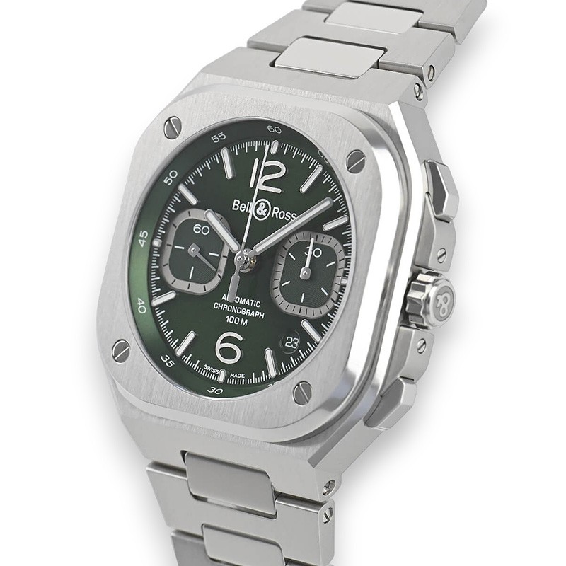 NEW BELL&ROSS BR 05 BR05C-GN-ST/SST 3