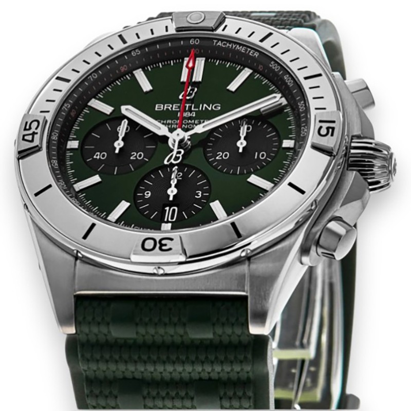 NEW BREITLING CHRONOMAT AB0134101L2S1 3