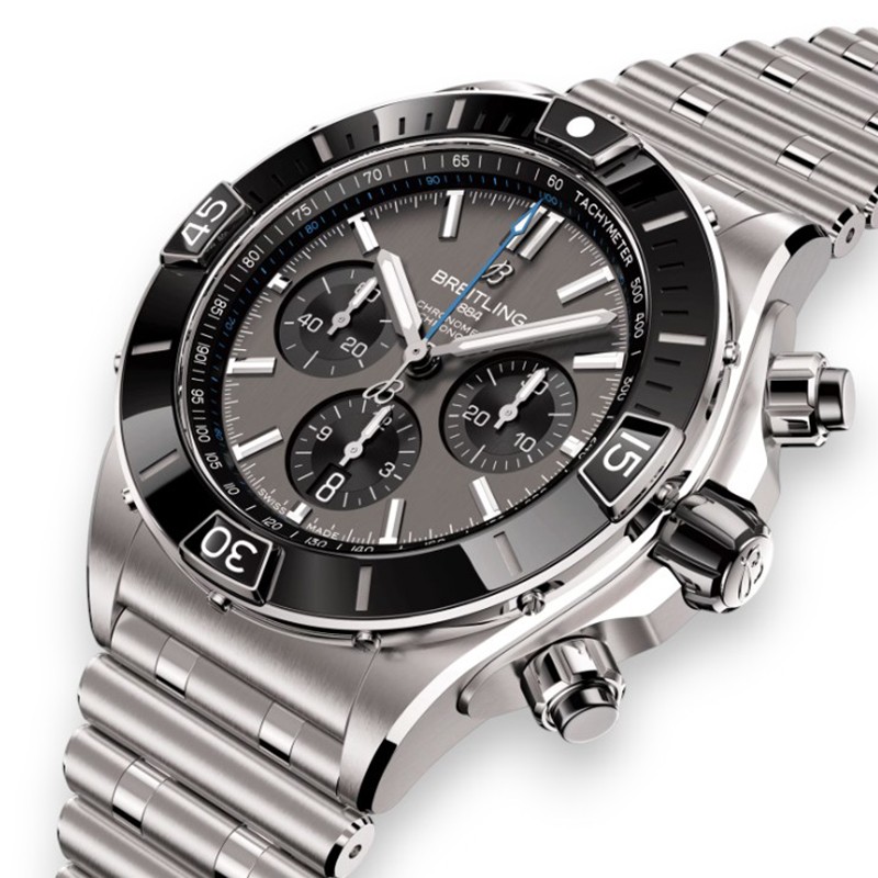 NEW BREITLING SUPER CHRONOMAT B01 EB0136251M1E1 3