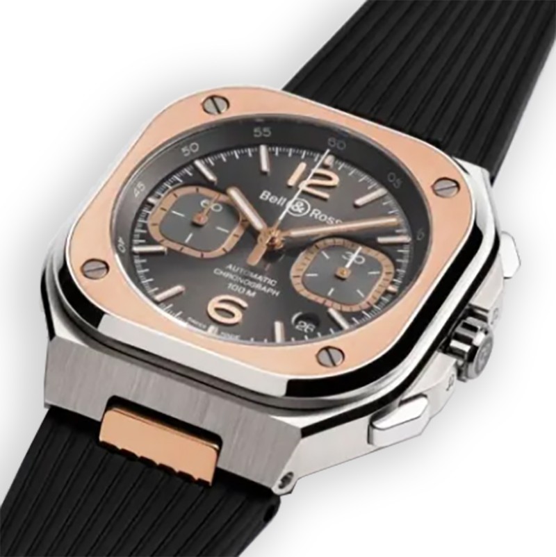 NEW BELL&ROSS BR 05 BR05C-RTH-STPG/SRB 3