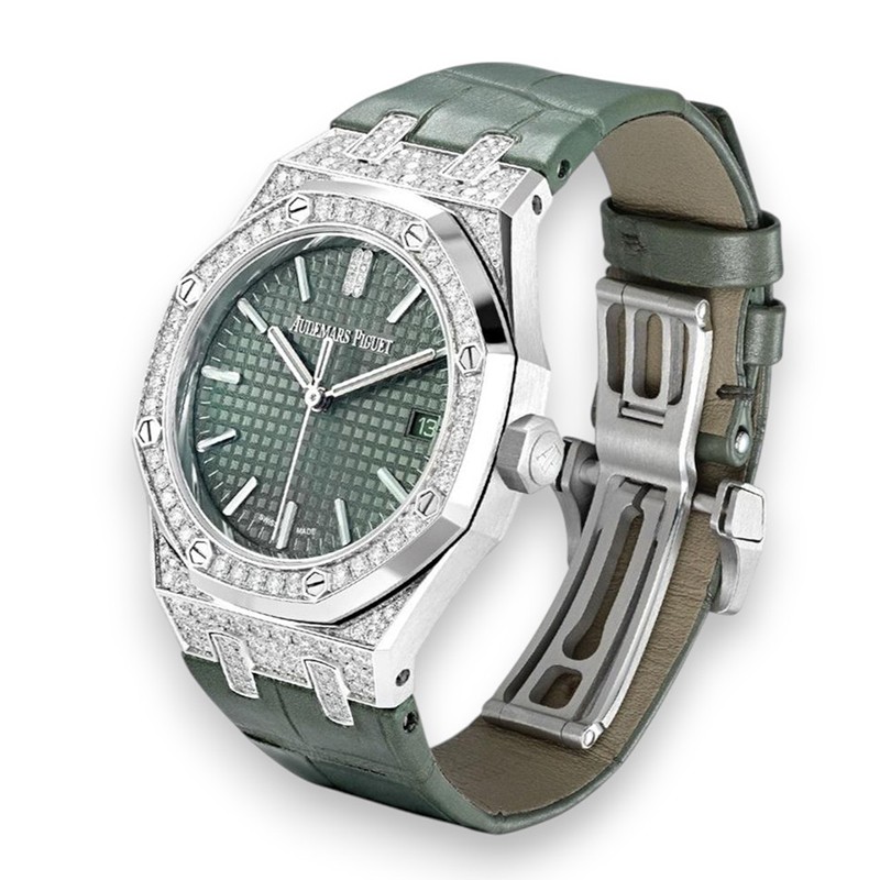 NEW AUDEMARS PIGUET ROYAL OAK 15551BC.ZZ.D405CR.01 3