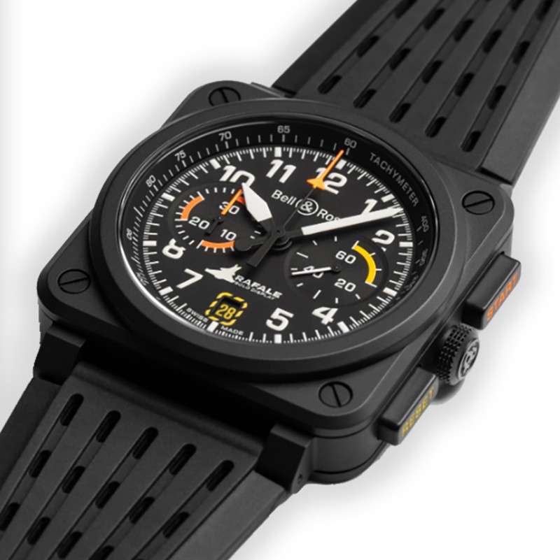 NEW BELL&ROSS BR-X3 BR0394-RSD-CE/SRB 3