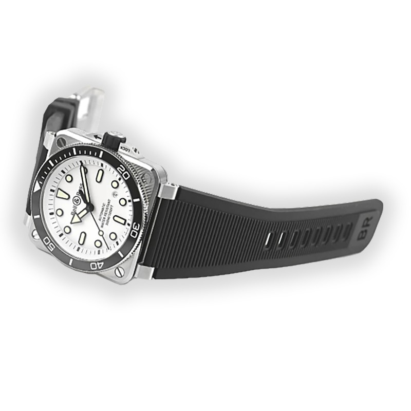 NEW BELL&ROSS BR 03 BR03A-D-WH-ST/SRB 3