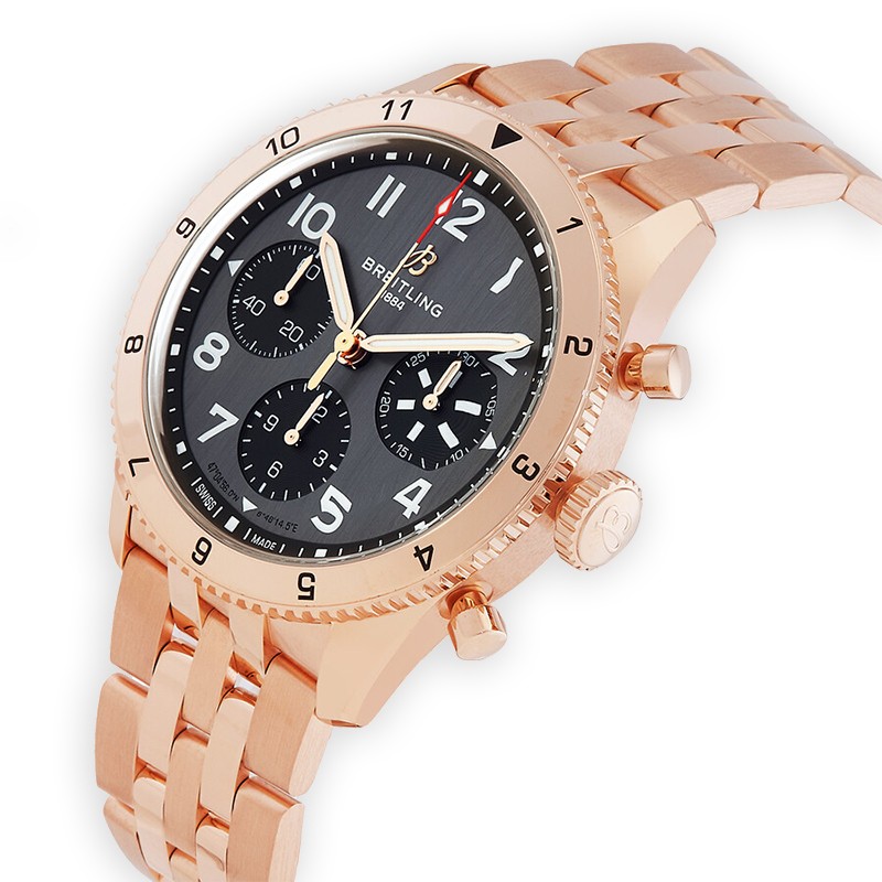 NEW BREITLING CLASSIC AVI R233801A1B1R1 3