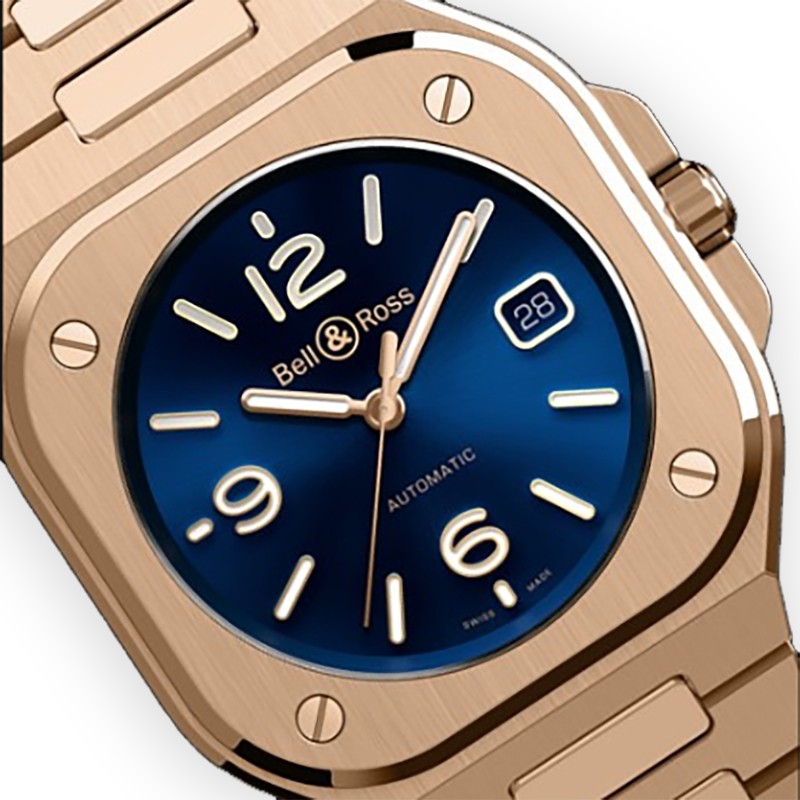 NEW BELL&ROSS BR 05 BR05A-BLU-PG/SPG 3