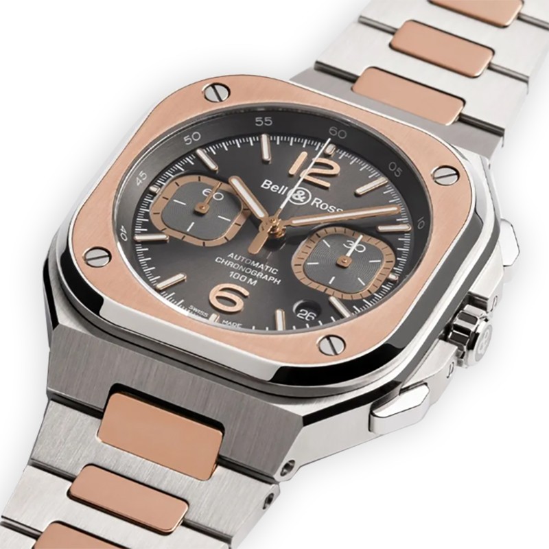 NEW BELL&ROSS BR 05 BR05C-RTH-STPG/SSG 3