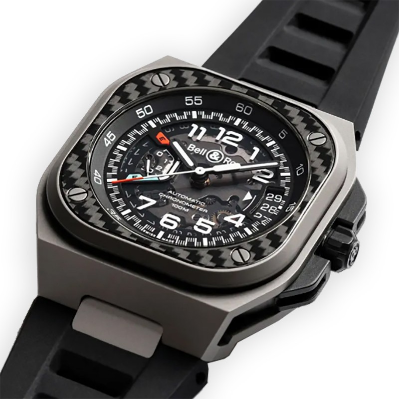 NEW BELL&ROSS BR-X5 BRX5R-RAC-TI/SRB 3