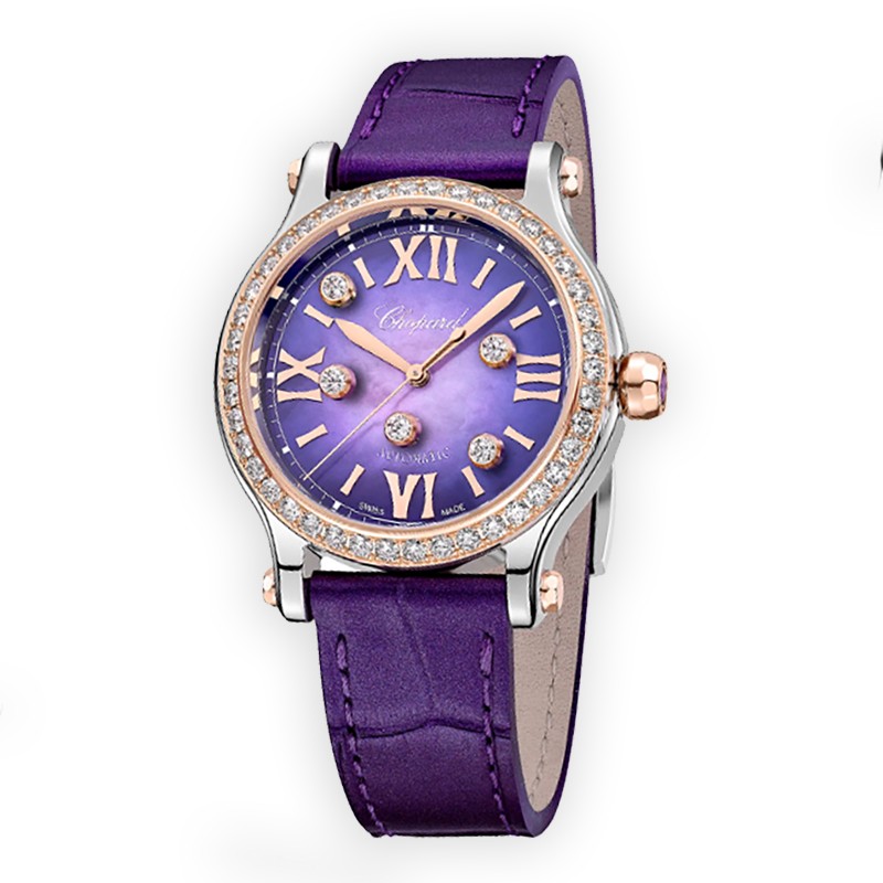 NEW CHOPARD HAPPY SPORT 278608-6012 3