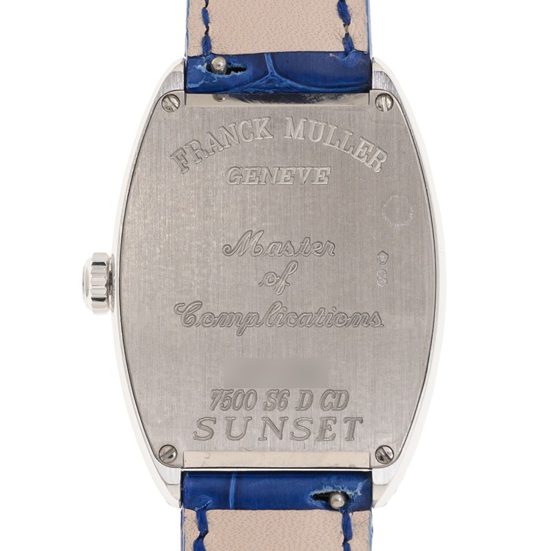NEW FRANCK MULLER CINTRE CURVEX 7500 S6 SUNSET D CD (WG) 3