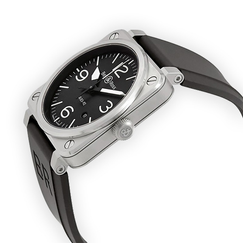 NEW BELL&ROSS BR 03 BR0392-BL-ST 3