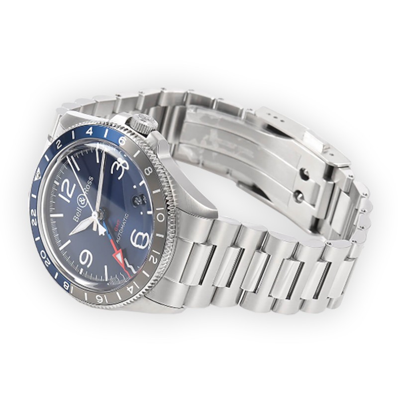 NEW BELL&ROSS BR V2 BRV293-BLU-ST/SST 3