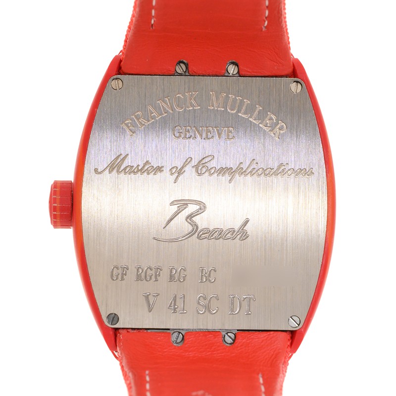 NEW FRANCK MULLER VANGUARD BEACH V41 SC DT GF RGF (RGBC) 3