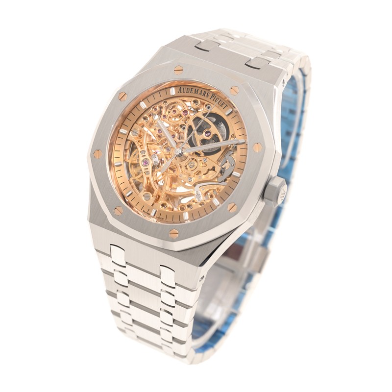 NEW AUDEMARS PIGUET ROYAL OAK 15407ST.OO.1220ST.02 3