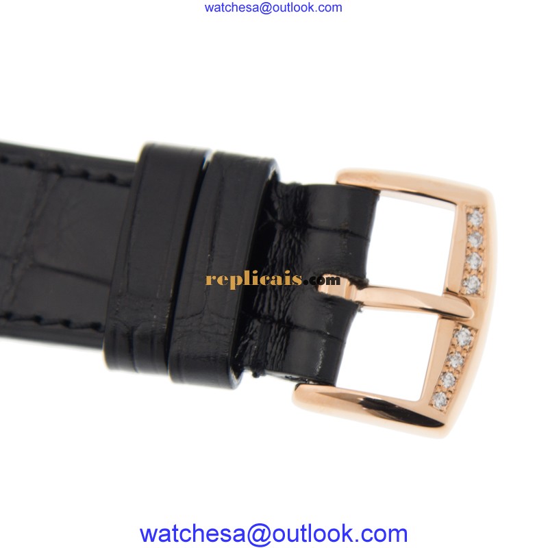 FRANCK MULLER LONG ISLAND 952 QZ REL MOP BC D 1R LS (5N) - BLACK STRAP 4
