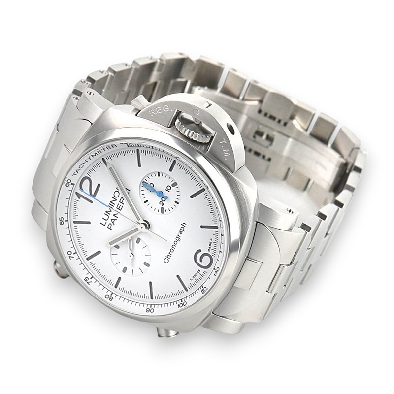NEW PANERAI LUMINOR CHRONO PAM01548 4