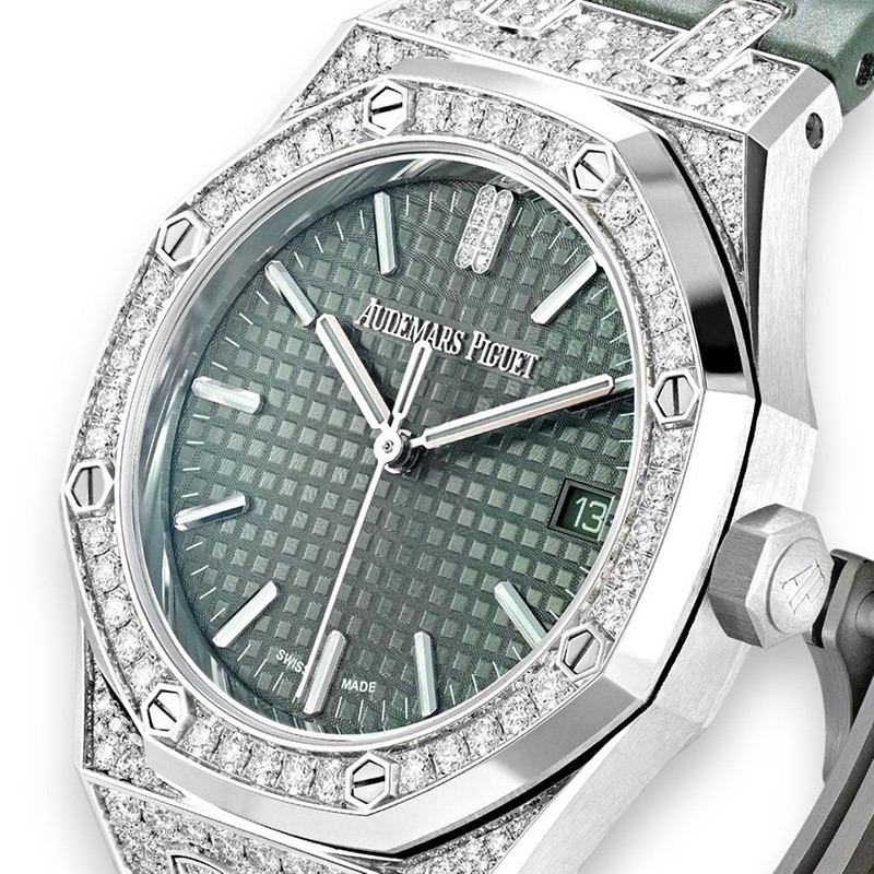 NEW AUDEMARS PIGUET ROYAL OAK 15551BC.ZZ.D405CR.01 4