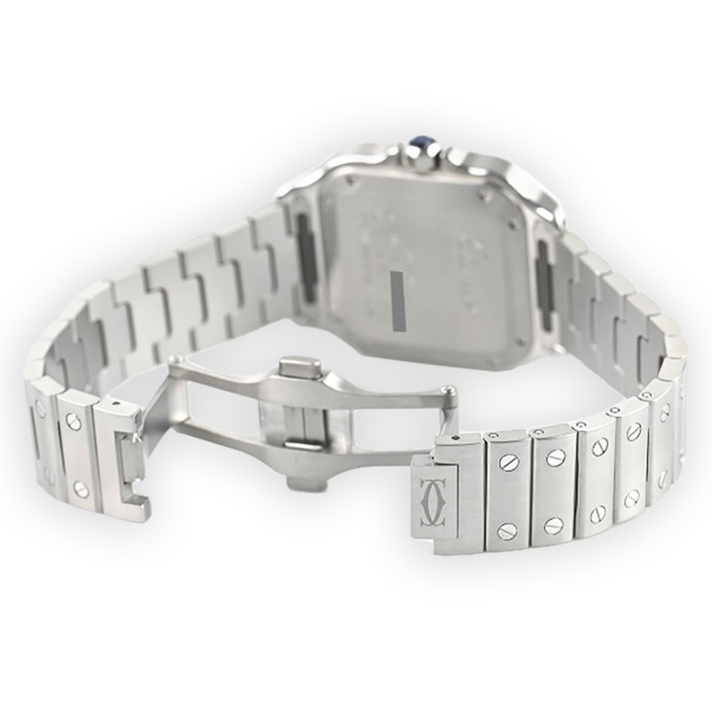 NEW CARTIER SANTOS W4SA0006 4