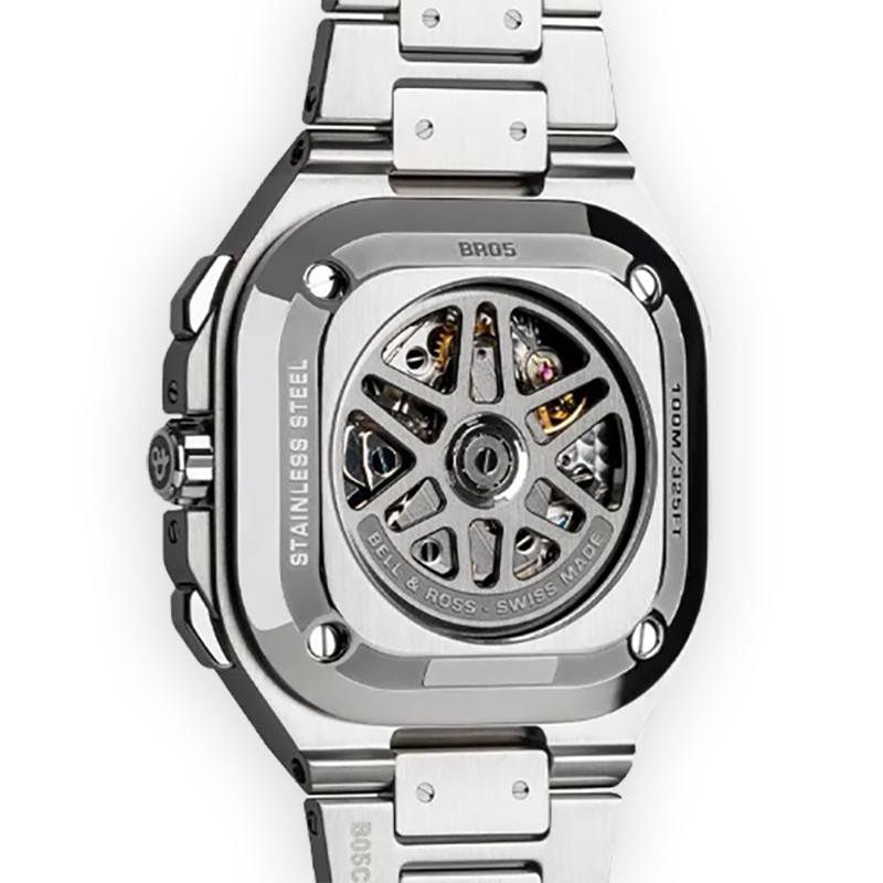 NEW BELL&ROSS BR 05 BR05C-RTH-STPG/SSG 4