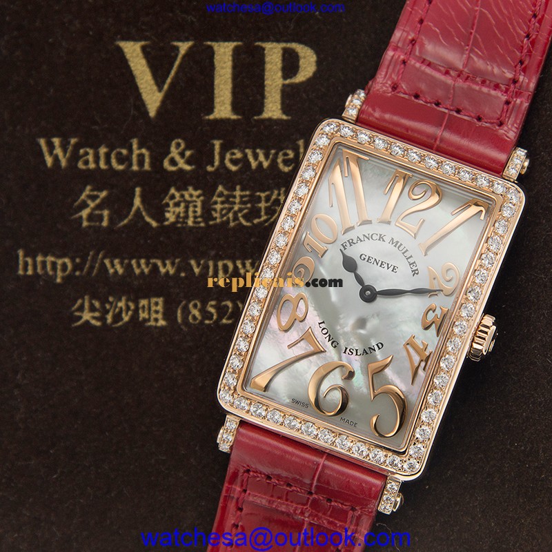 FRANCK MULLER LONG ISLAND 952 QZ REL MOP D 1R (5N) 5