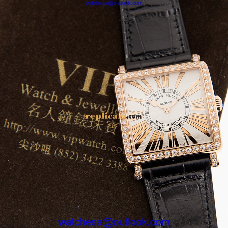 FRANCK MULLER MASTER SQUARE 6002 M B QZ REL R D 1R (5N) 5