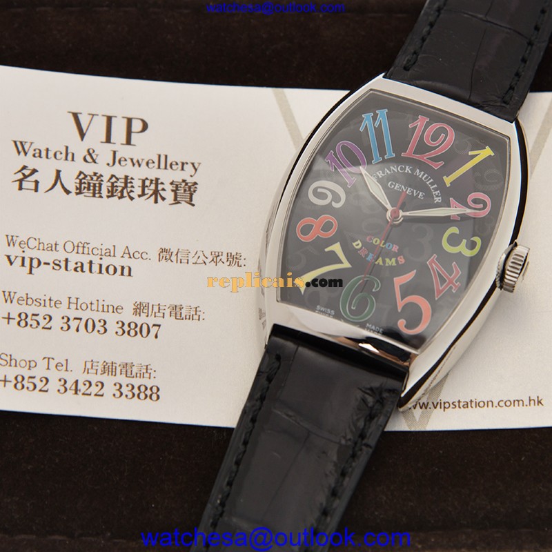FRANCK MULLER CINTREE CURVEX 7851 SC COL DRM (AC) - BLACK 5