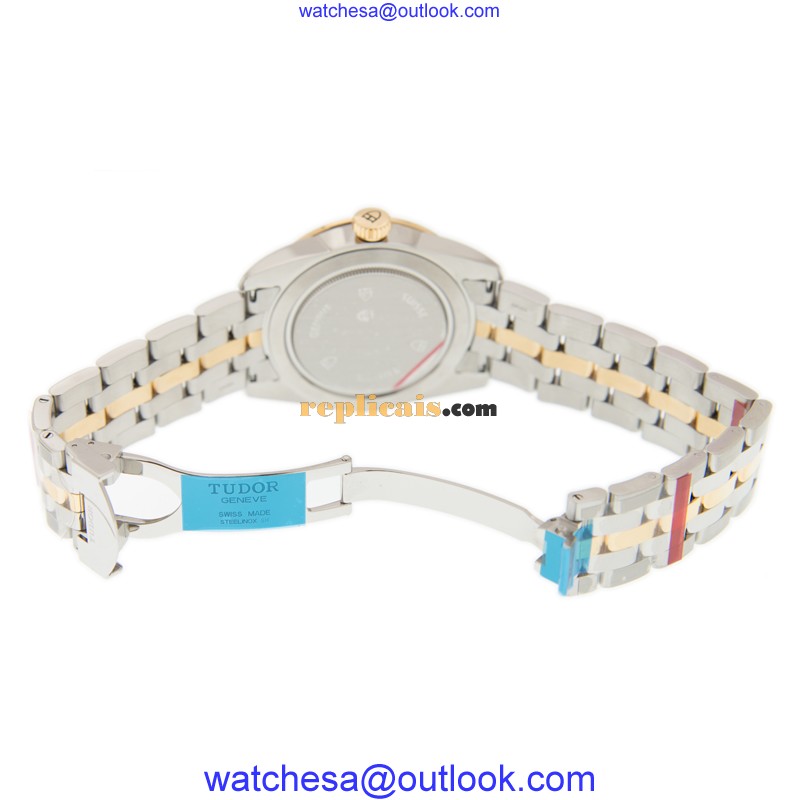 TUDOR GLAMOUR DATE 56003-68063-WT 5